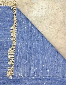 Jorjorian Rug Co Handwoven Light Blue Wool Rug 12'x16'