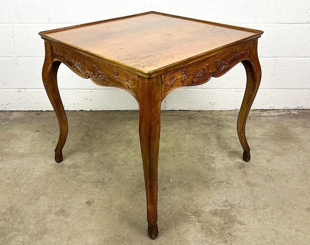 French Provincial Style Side Table w/ Drawer (1 of 5)