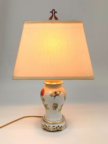 Herend Porcelain Table Lamp