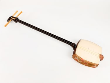 Antique Japanese Shamisen