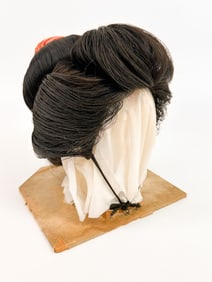Vintage Japanese Katsura Geisha Wig w/ Case