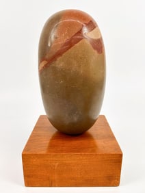 Vintage Narmadeshwar Shiva Lingams River Stone