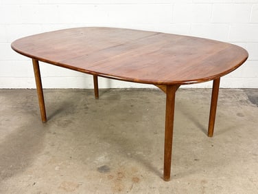 Midcentury Teak Expandable Dining Table