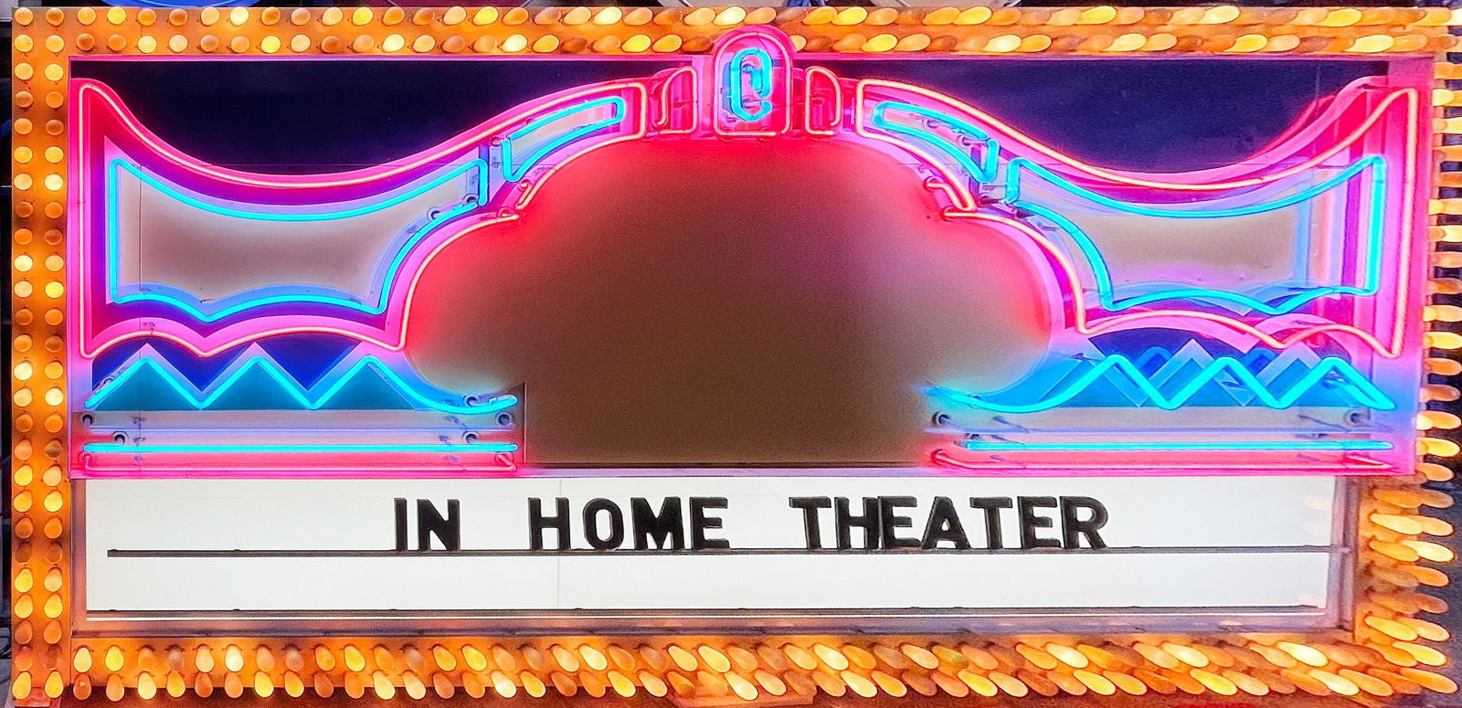 12 Ft Movie Marquee True Vintage Animated Neon Sign (1 of 7)