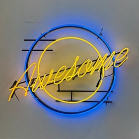 AWESOME 80's Vintage Inspired Neon Sign