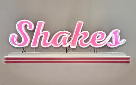 Shakes Vintage Inspired Neon Sign