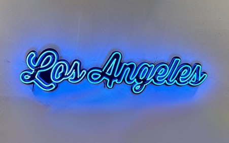 LOS ANGELES Vintage Inspired Neon Sign