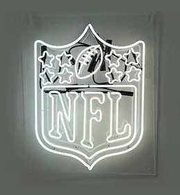 NFL Football Logo Neon Sign