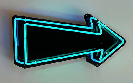 Arrow Neon Sign