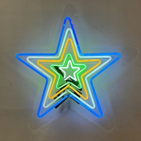 Star Vintage Inspired Neon Sign