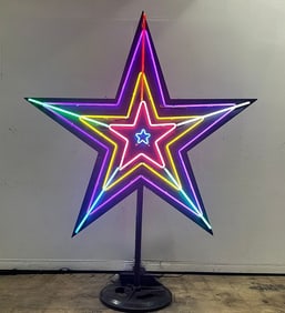 Star Animated Neon Sign