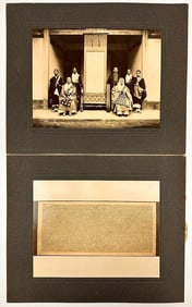 Two Japanese Silver Gelatin Photographs, c. 1910