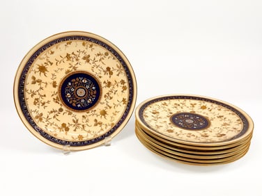 Set of 7 Vintage Minton’s China Plates