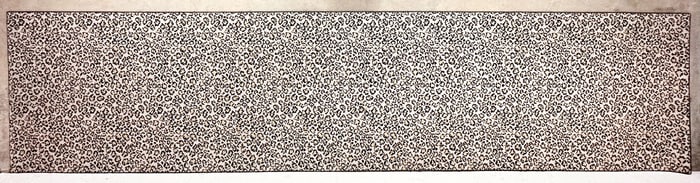 Refined Carpets Stark Lynx Pattern Print Runner Area Rug, 100% Wool