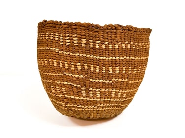 Quinault Woven Basket, Mid 20th Century, Northwest Coast American Indian