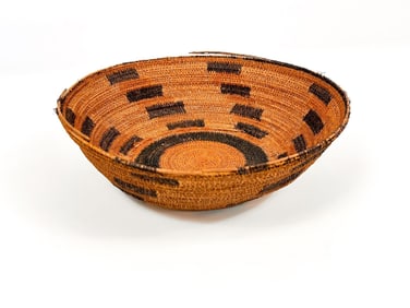 Soboba Coil Basket, Mid 20th Century, Southern California American Indian