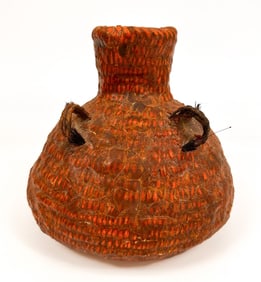 Apache Tus Water Basket, Late 19th to Early 20th Century, American Indian