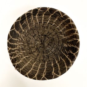 Papago Miniature Horsehair Basket, Southwest American Indian