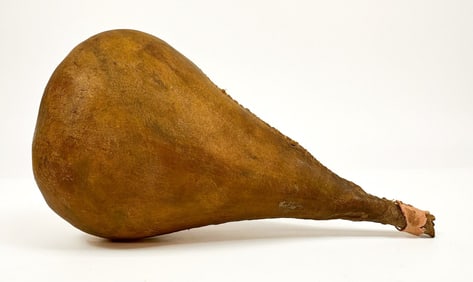 Sioux Rawhide Rattle, Late 19th to Early 20th Century, Great Plains American Indian