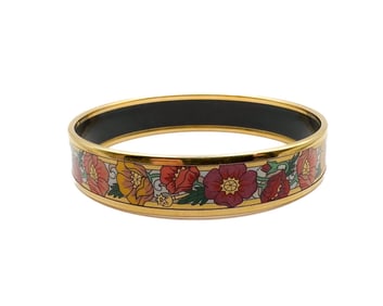 Frey Wille Bordered Bangle Miss, Poppies
