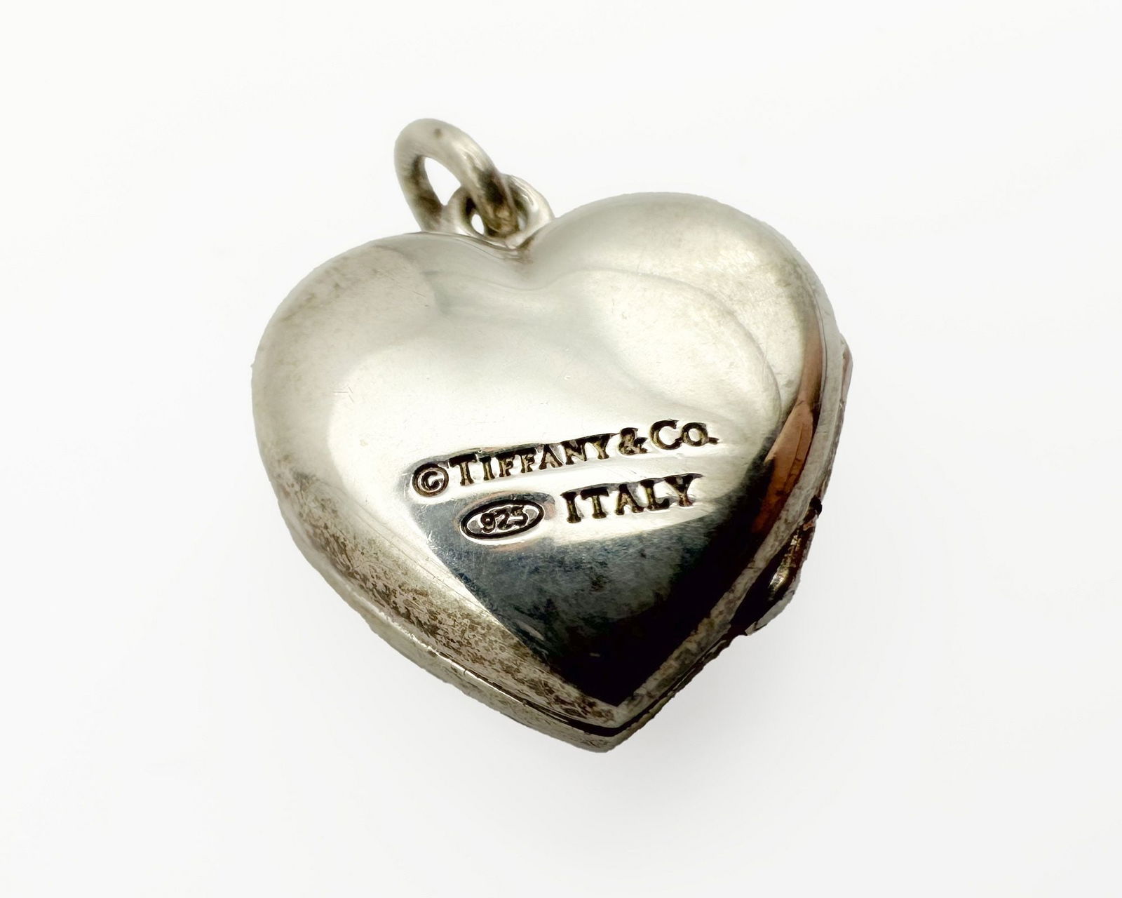 Tiffany & Co. Sterling Silver Heart Locket Pendant (1 of 3)