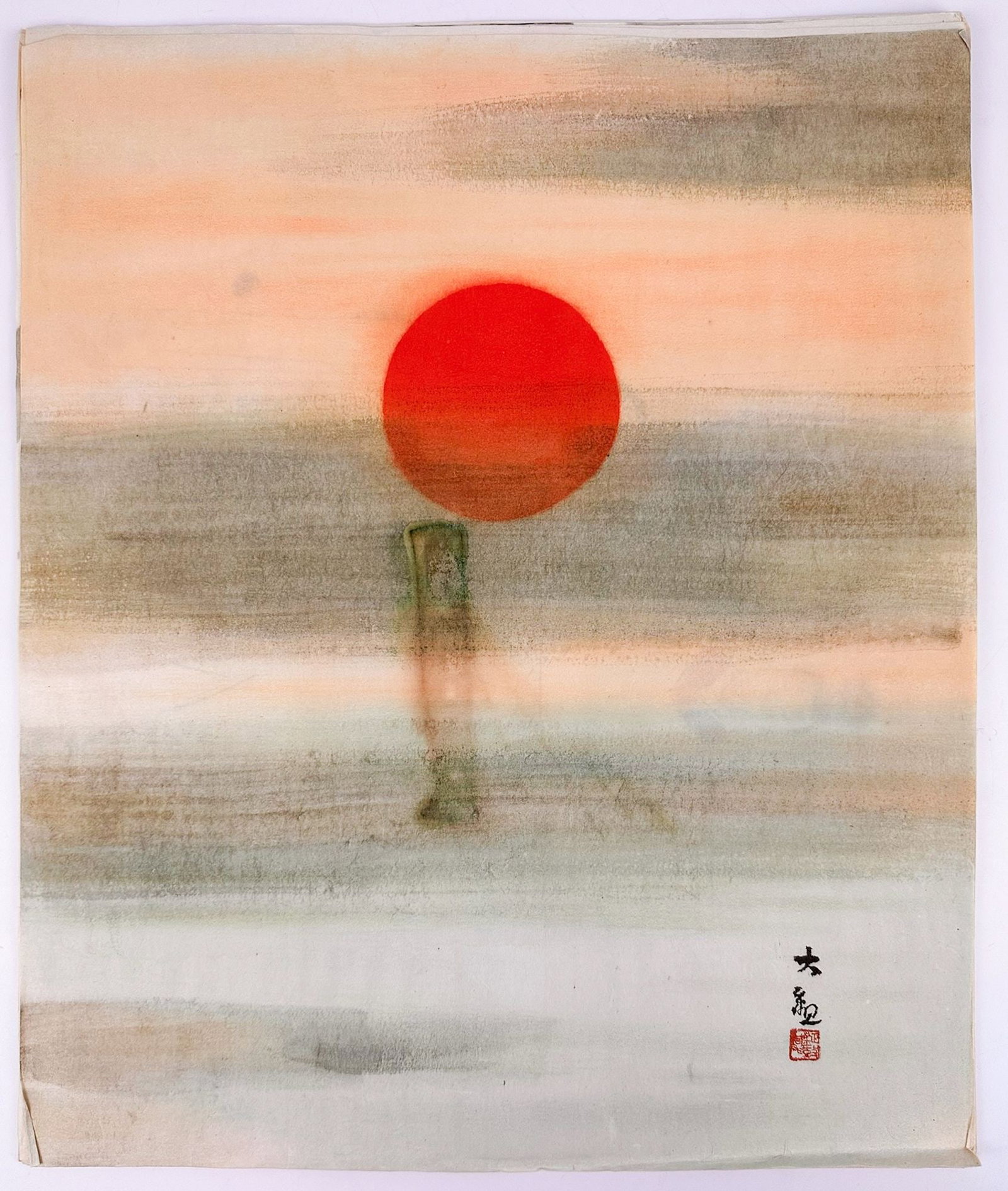 Portfolio Of 11 Japanese Seasonal Paintings On Washi Paper (1 of 14)