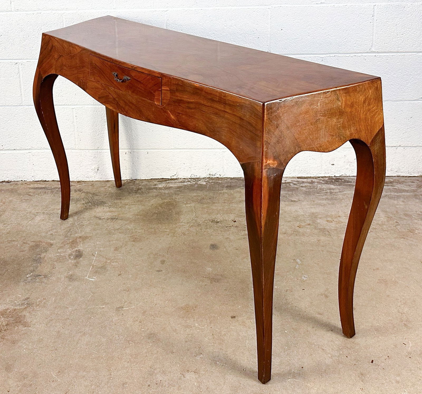 Italian Oyster Burlwood Writing Desk (1 of 5)