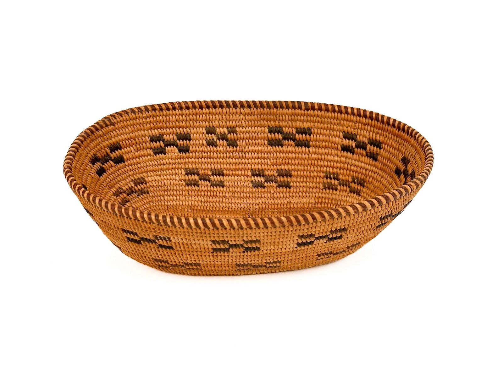 Yokuts Coiled Basket, Early 20th Century, California American Indian (1 of 7)