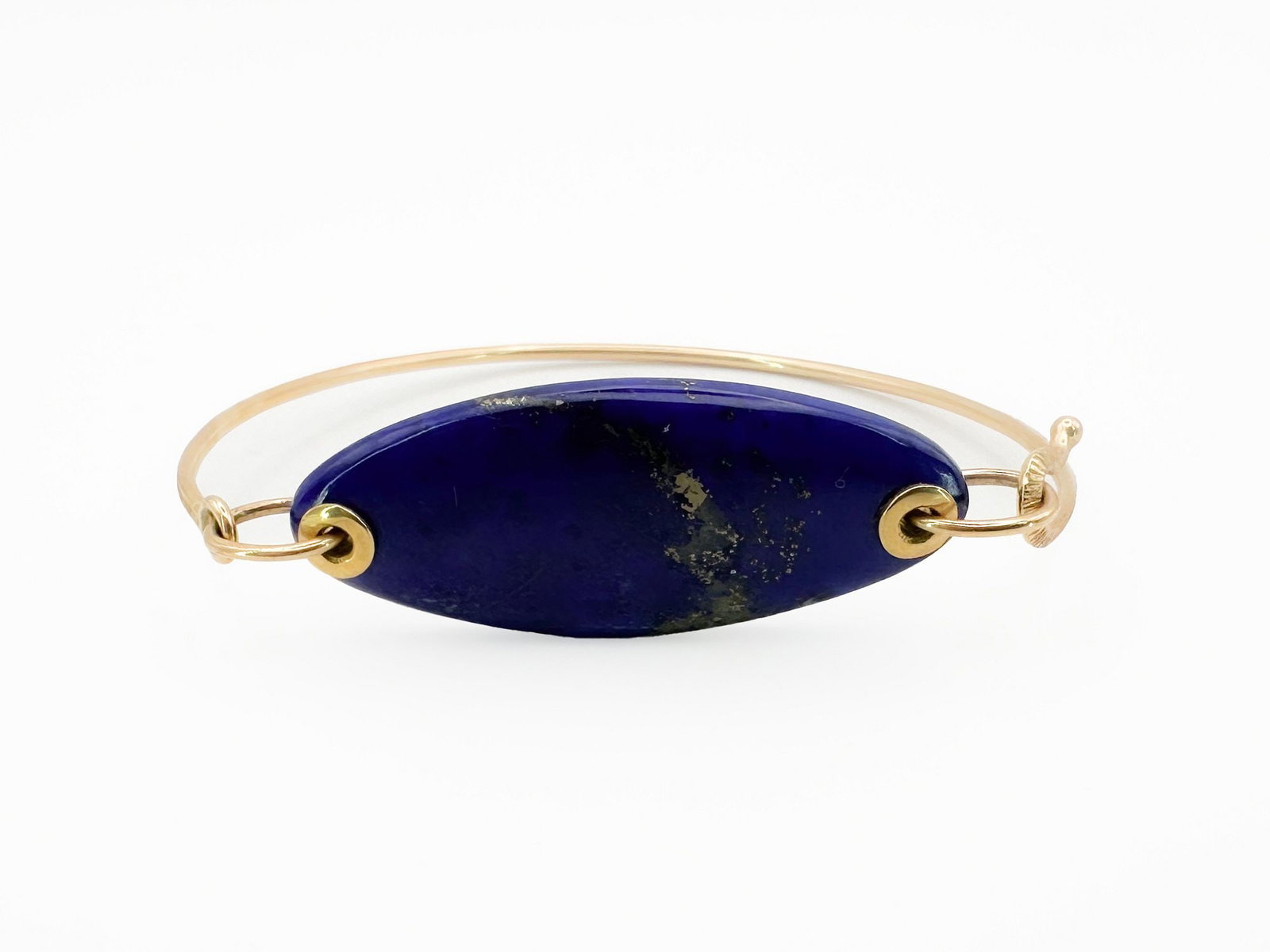 Jamie Joseph 14K Gold & Lapis Lazuli Bangle Bracelet (1 of 3)