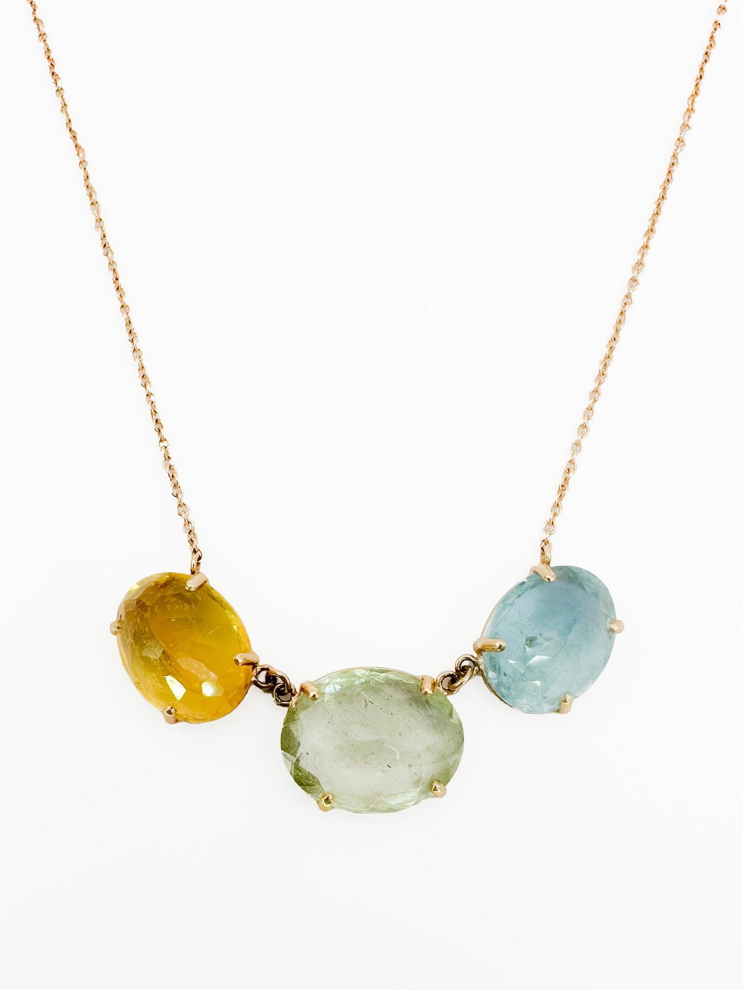 Jamie Joseph 14K Gold Gemstone Necklace (1 of 3)
