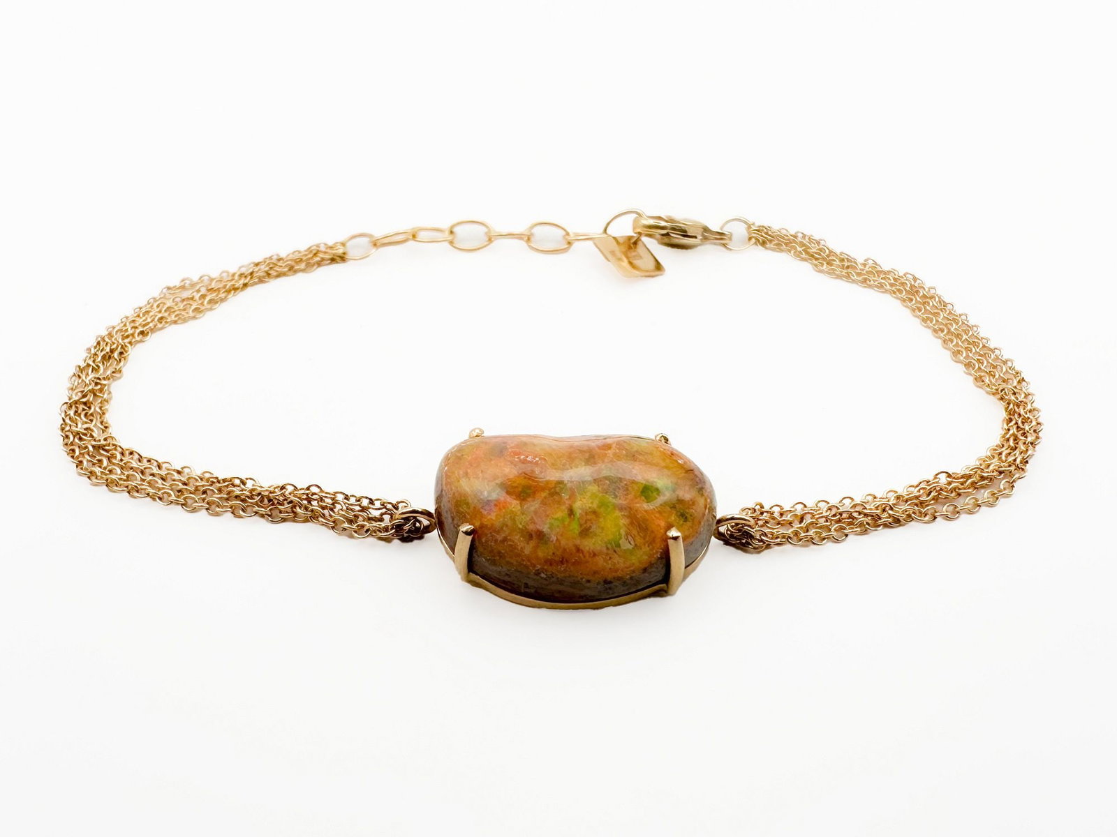 Jamie Joseph 14K Gold & Fire Opal Bracelet (1 of 5)
