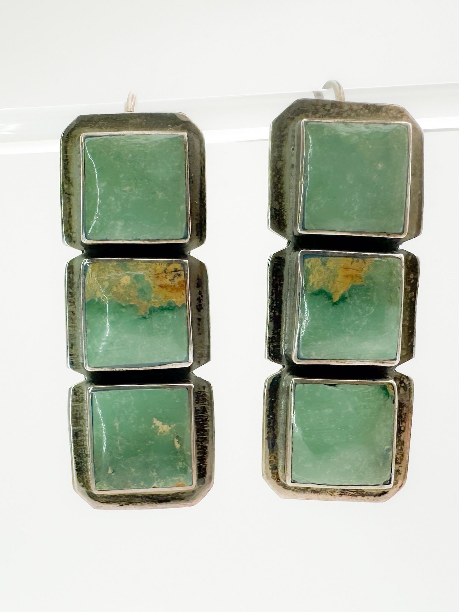 Jeronimo Fuentes Sterling Turquoise Earrings (1 of 2)