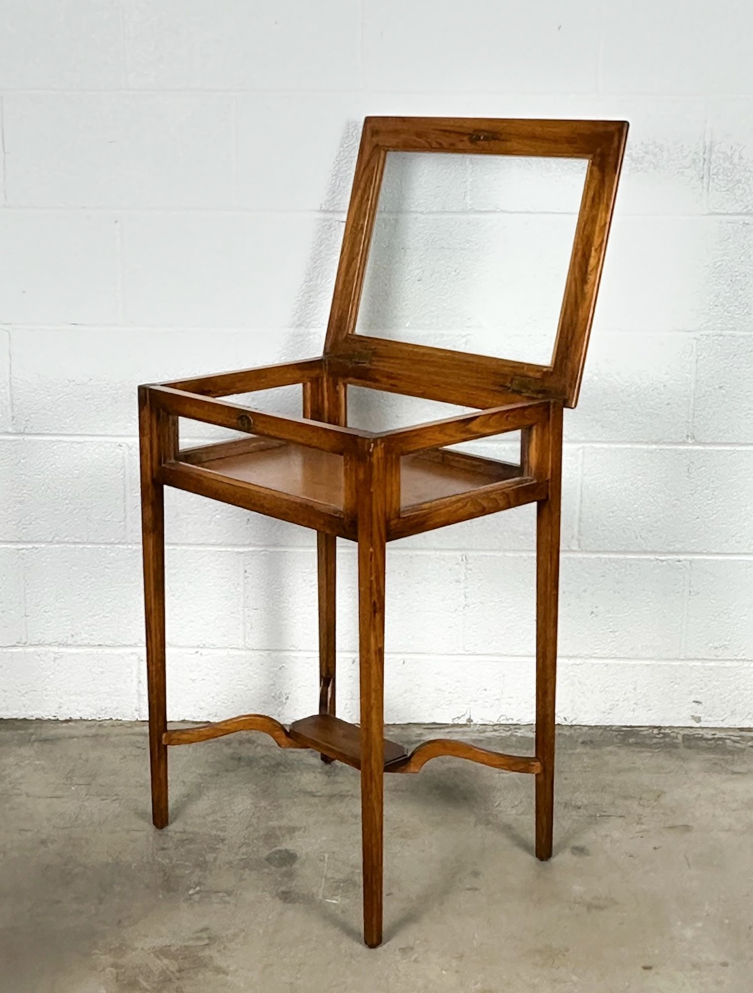 Antique Edwardian Bijouterie Curio Display Table (1 of 6)