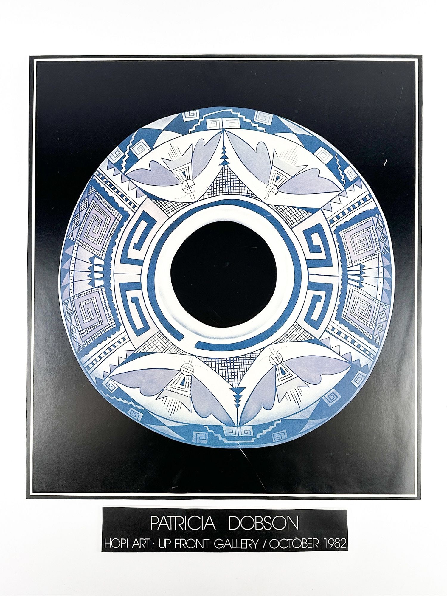 Patricia Dobson (b. 1947) Hopi Art Gallery Poster, October 1982 (1 of 6)