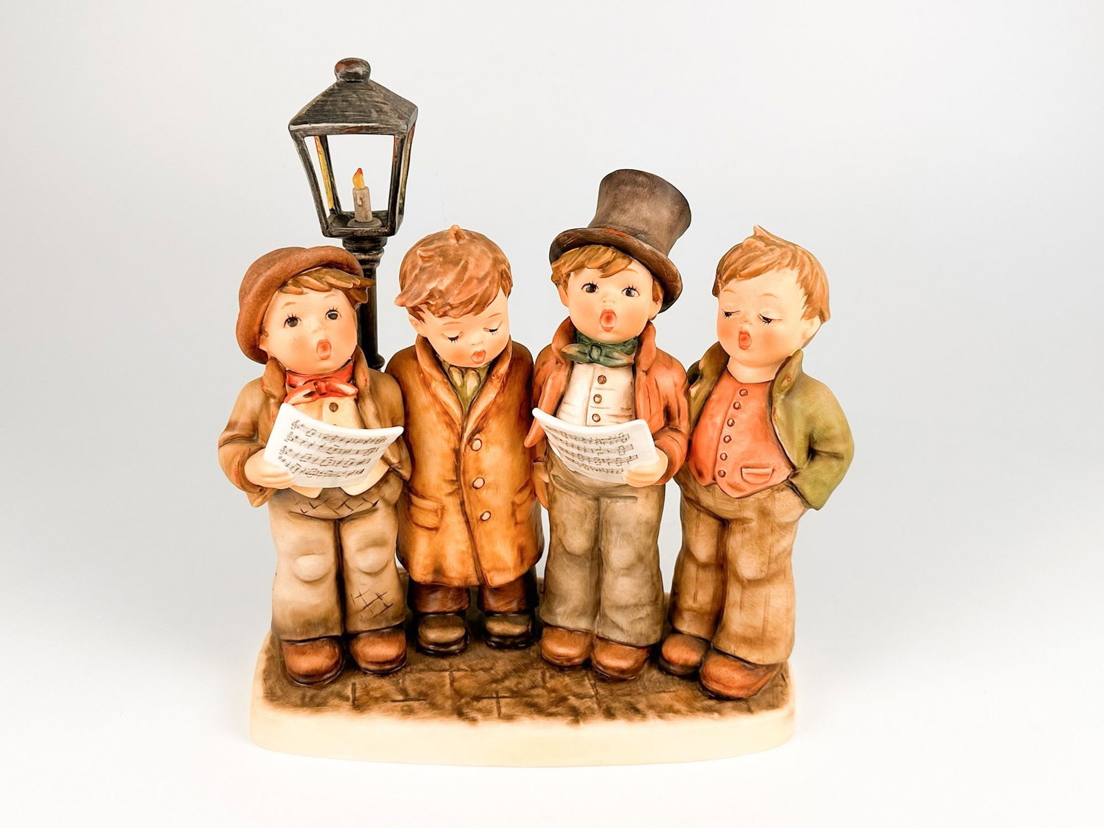 Large Vintage M.I. Hummel Ceramic Figurine, Harmony in Four Parts, 10 Inches Tall (1 of 6)
