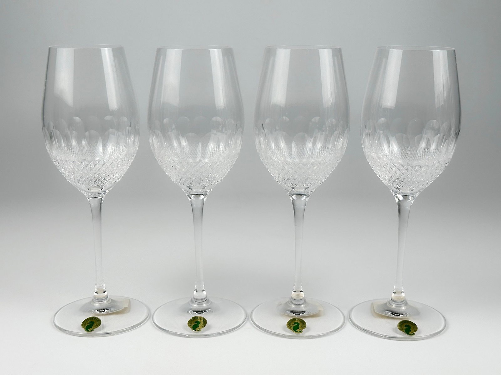 Set of 4 Waterford Crystal Colleen Essence White Wine Glasses (1 of 3)