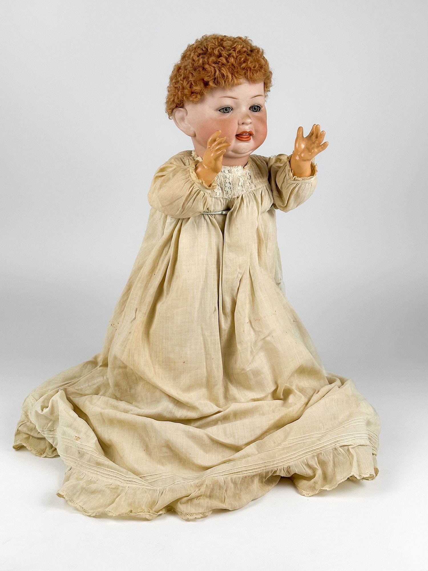 Vintage German Bisque Porcelain Doll (1 of 6)
