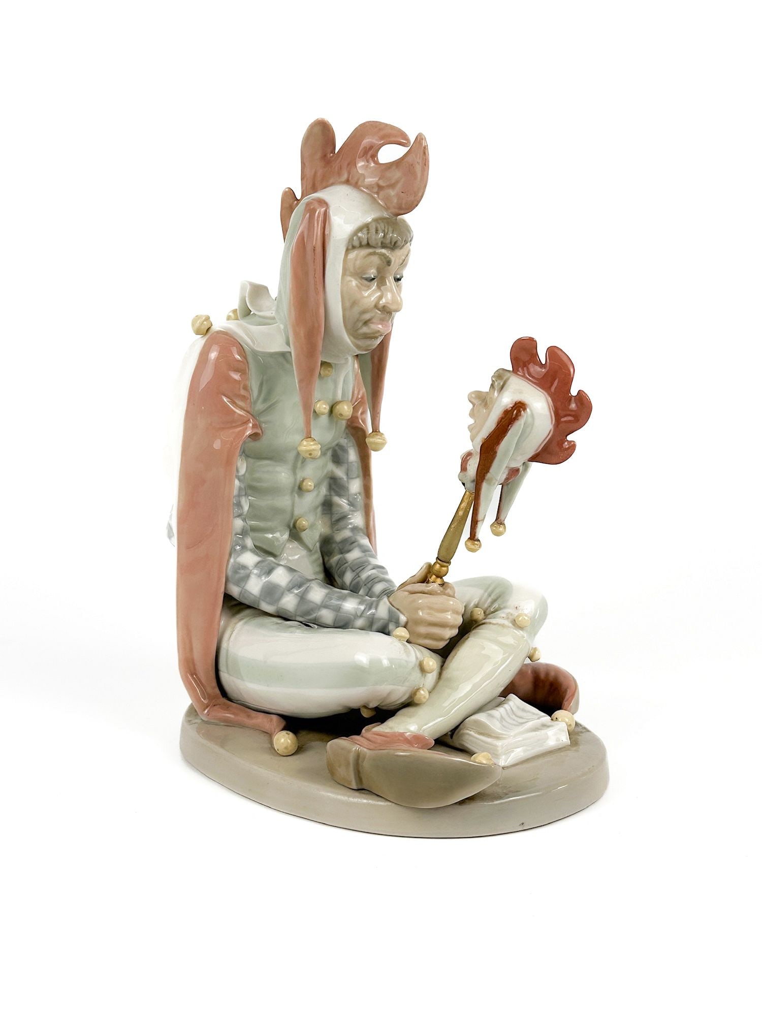 Lladro Porcelain Figure, Norman Rockwell Series Court Jester (1 of 7)