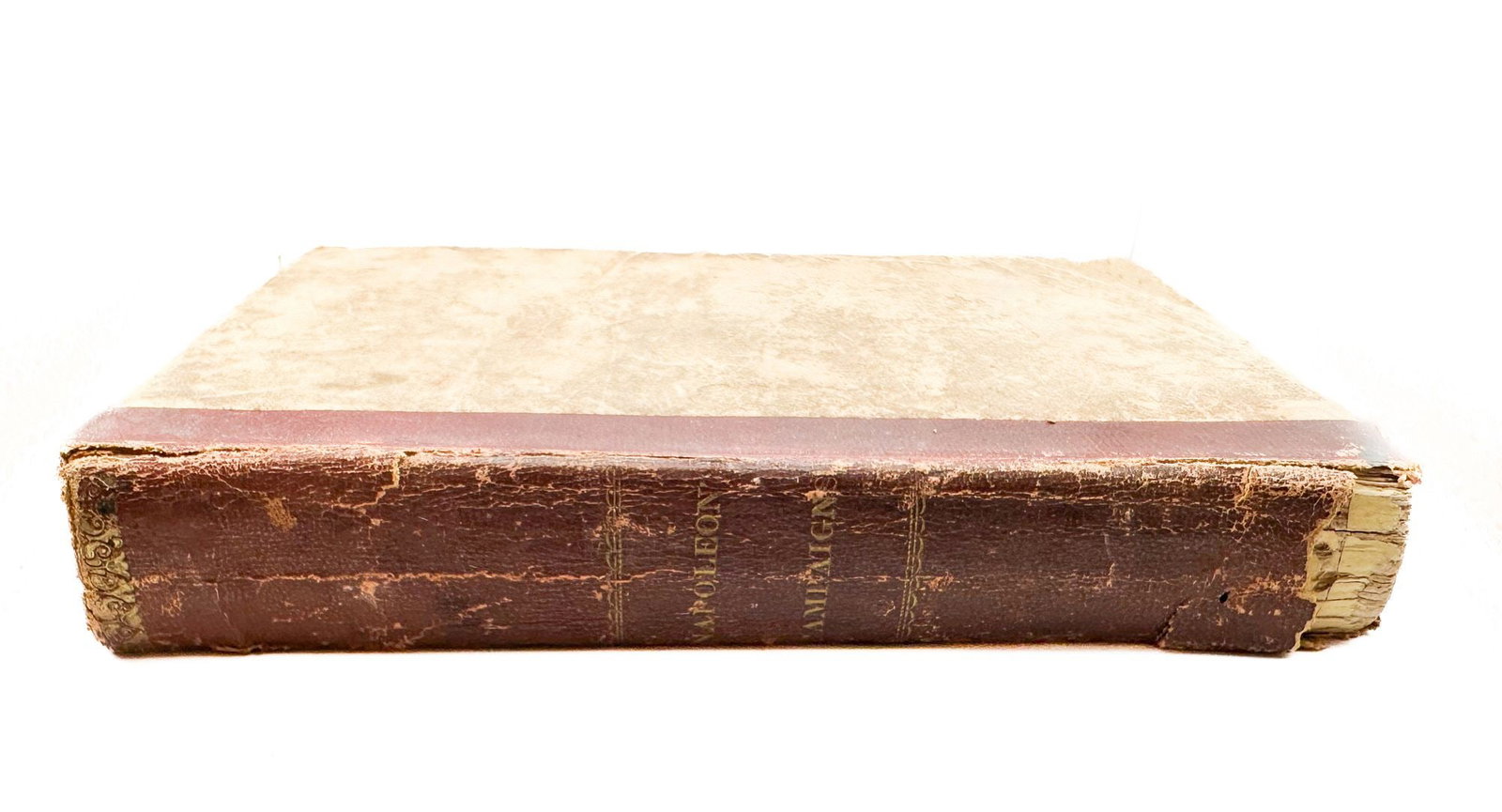 The Campaigns of Napoleon Buonaparte By an American. Boston: Charles Gaylord, 1835.: An early American account of Napoleon's career from the French Revolution through his death on St. Helena, embellished with engravings. Multiple ownership inscriptions trace provenance from Charles Wa