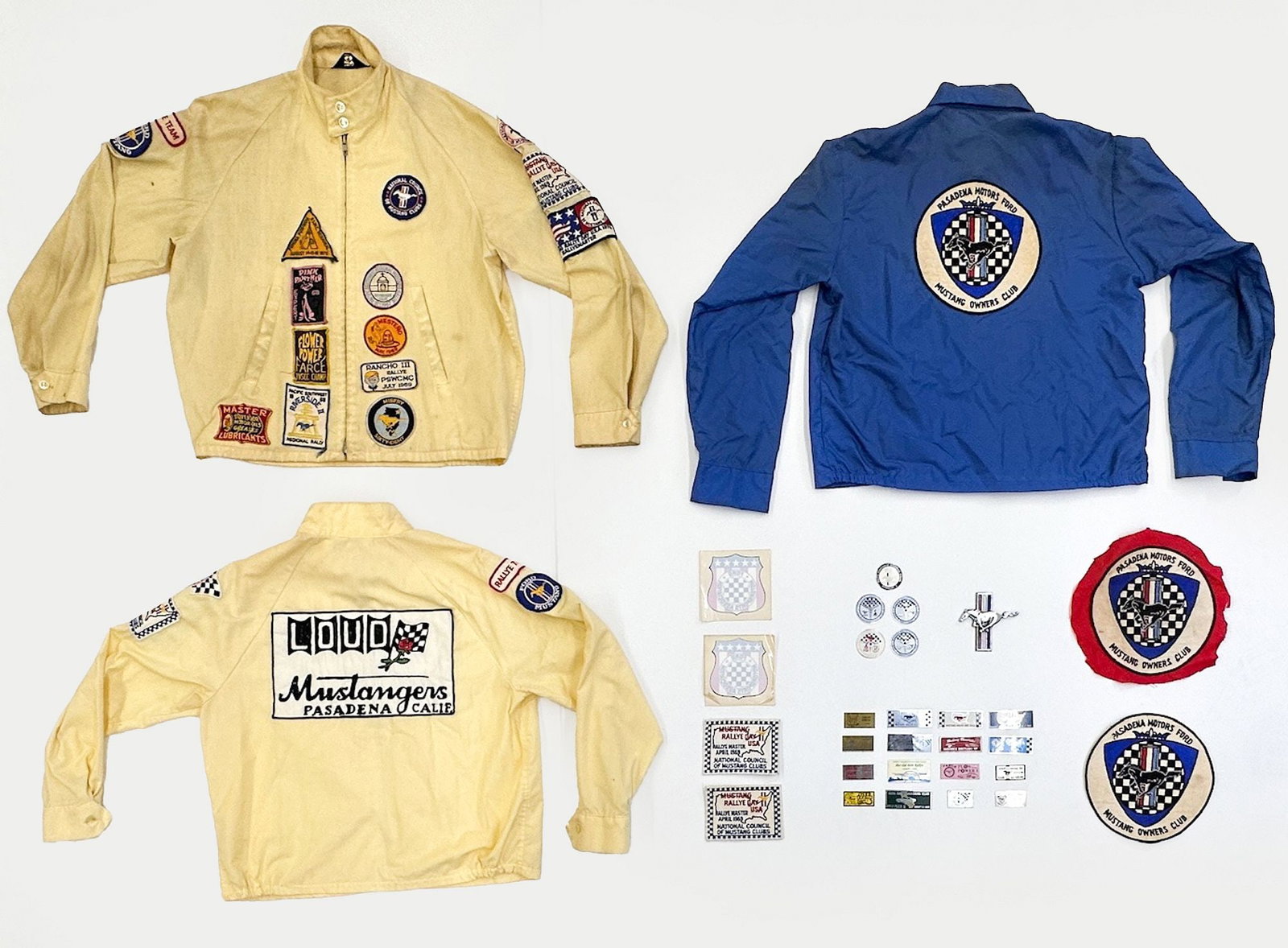 Vintage 1960s Mustang Owners Club Memorabilia Grouping, Pasadena, California (1 of 4)