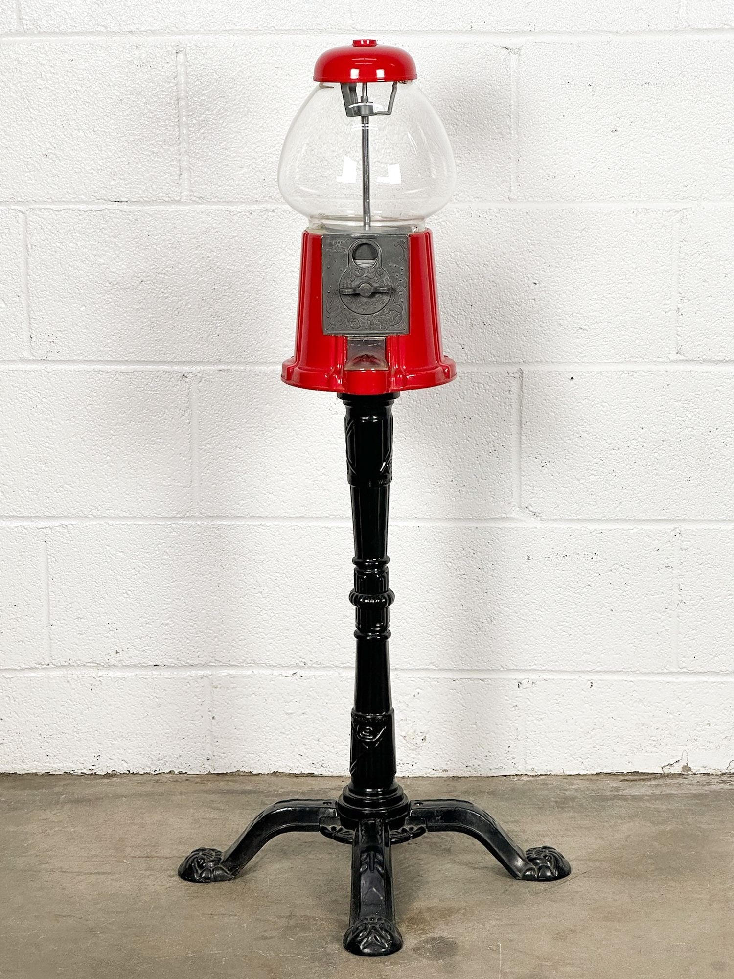 Carousel Repro Vintage Candy Gumball Machine on Stand (1 of 6)