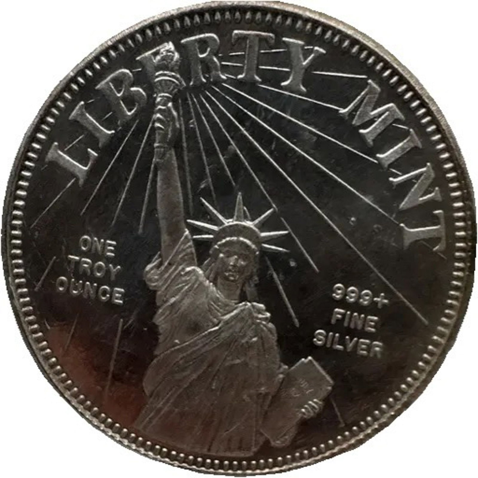 1985 Liberty Mint Constitution .999 Silver One Troy Ounce (1 of 2)