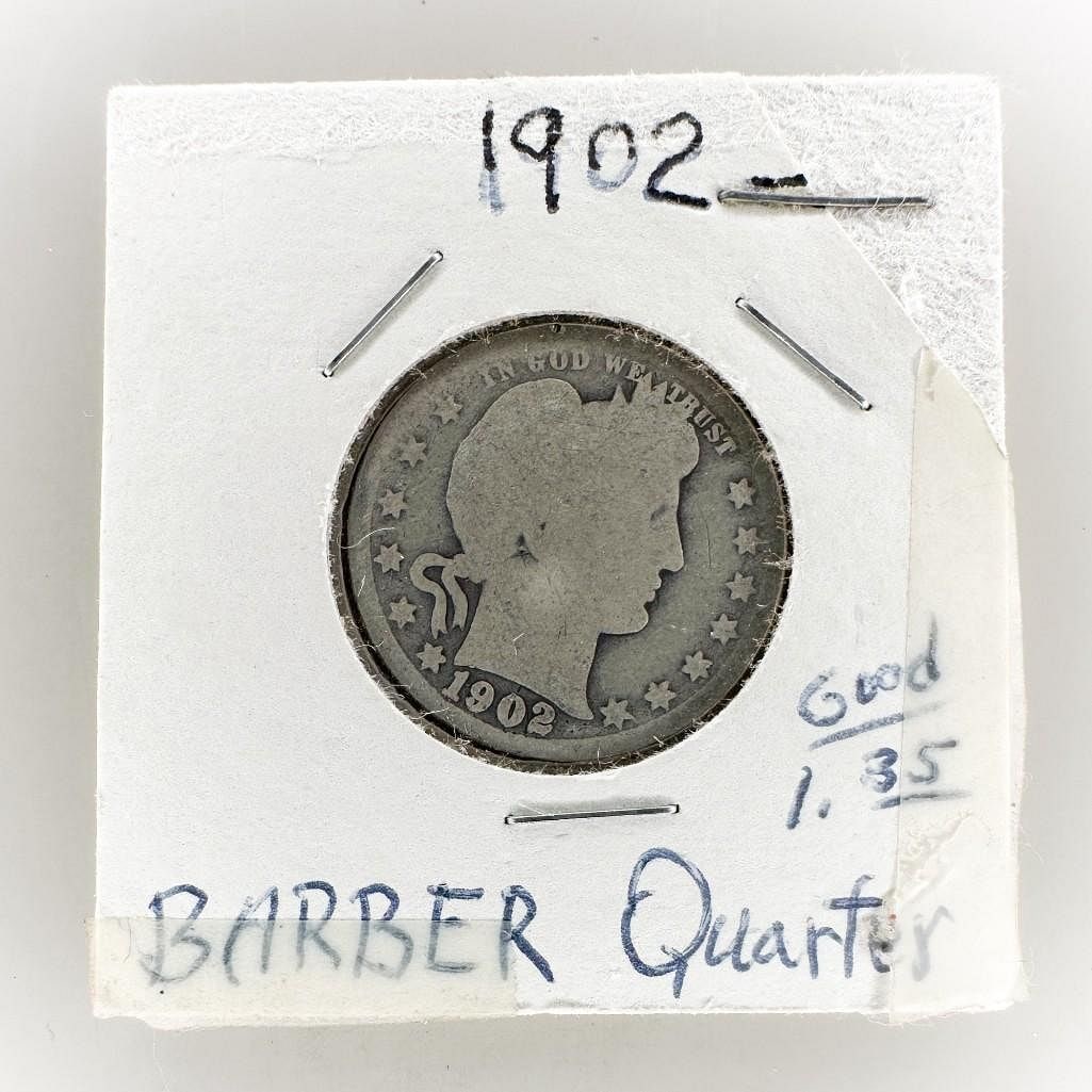 1902 Barber Quarter - 2