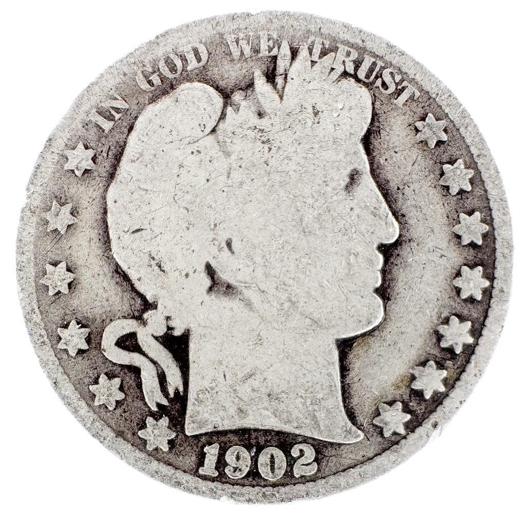 1902 Barber Half Dollar (1 of 2)