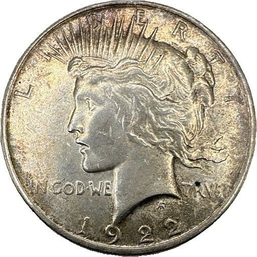 1922-S Peace Dollar: A 1922-S Peace dollar from the San Francisco Mint. A standard-date Peace dollar. Shipping & Handling. All lots won by the same bidder are combined into one shipment via USPS Priority Mail (tracking in