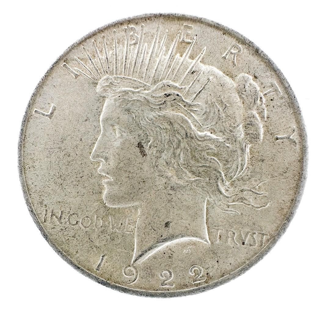 1922 Peace Dollar (1 of 2)