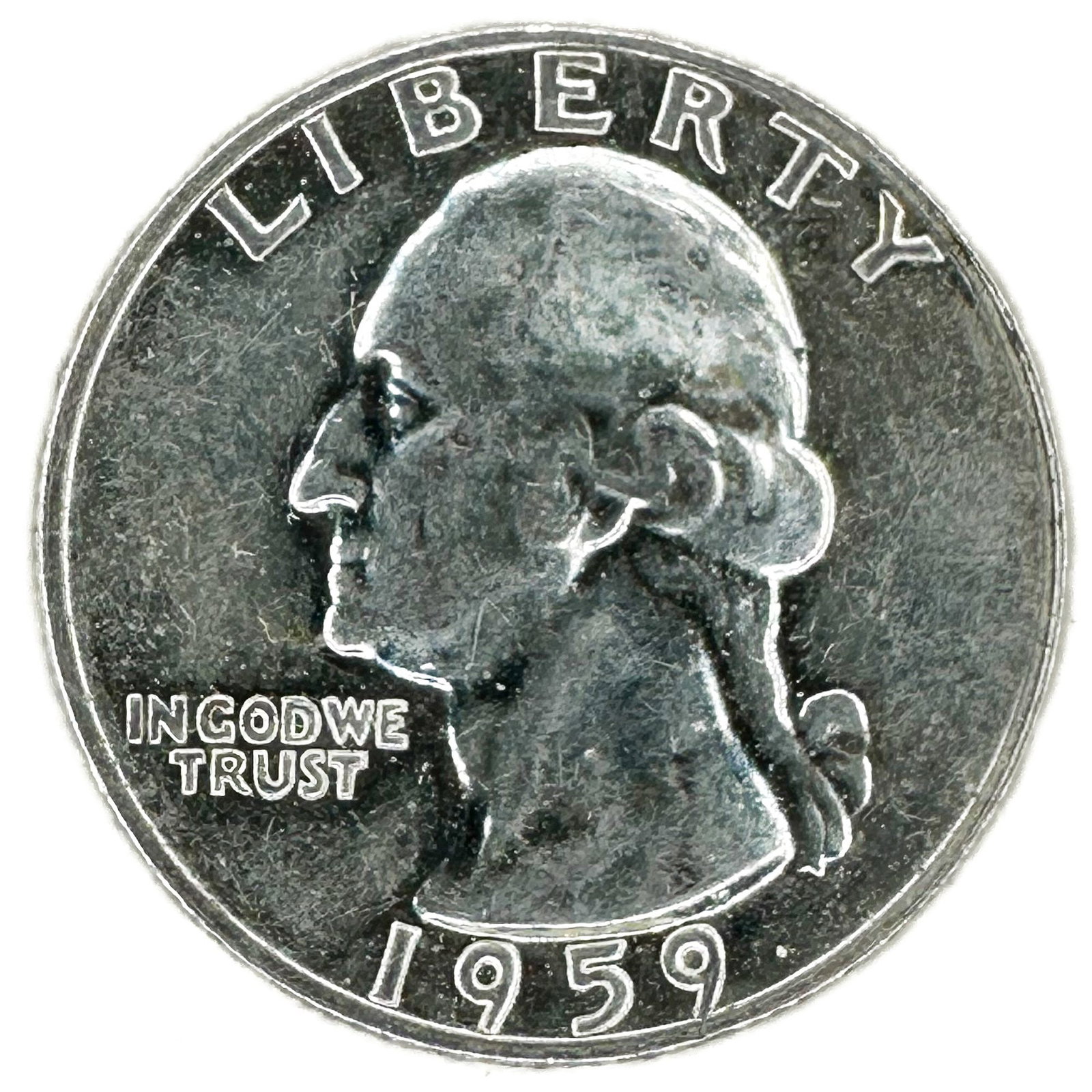 1959 Washington Silver Quarter (1 of 2)
