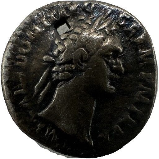 81-96 AD Roman Empire Denarius, Silver: A Roman denarius struck circa 81-96 AD, in the era of Domitian. An ancient imperial issue. Shipping & Handling. All lots won by the same bidder are combined into one shipment via USPS Priority Mail (t