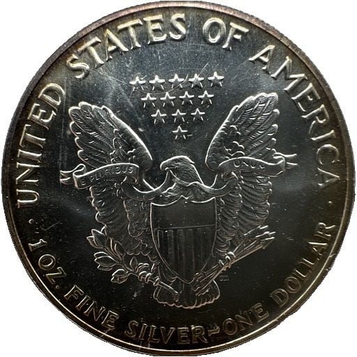 1992 American Silver Eagle - 2