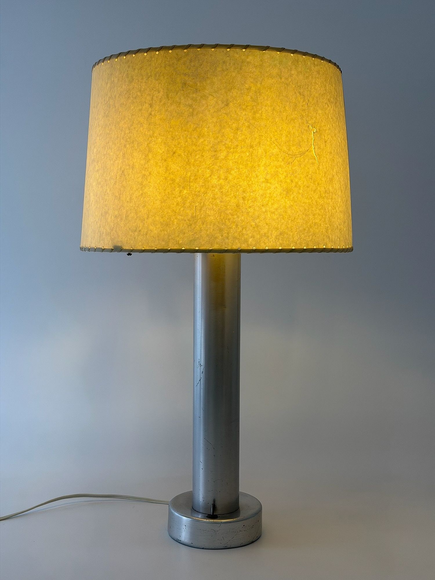 SS United States Aluminum First Class Stateroom Lamp (1 of 6)